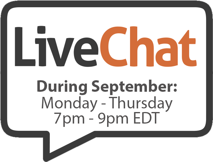 Maybe You Work 9-5 - Live Chat (726x576), Png Download
