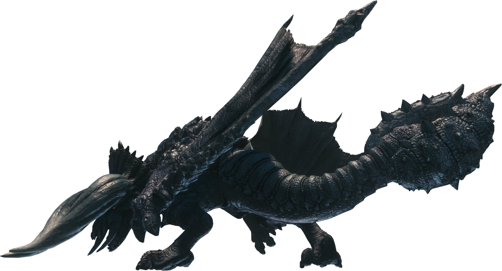 Black Diablos - Monster Hunter World Black Diablos (1971x1067), Png Download