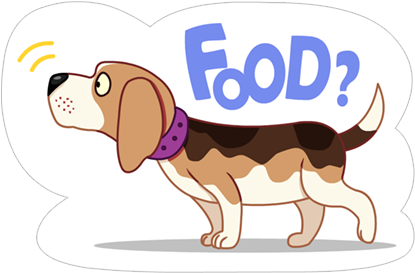 A Dog's World Sticker By Viber Media - Dog (442x286), Png Download