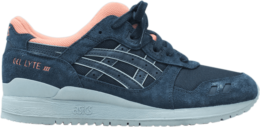 Kith X Gel Lyte 3 'indian Ink' - India Ink (850x416), Png Download