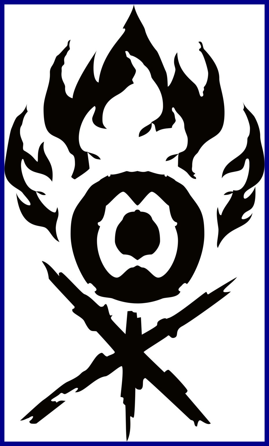 Amazing Simic Combine Guild Symbol By Drdraze On Heraldry - Gruul Symbol (930x1540), Png Download