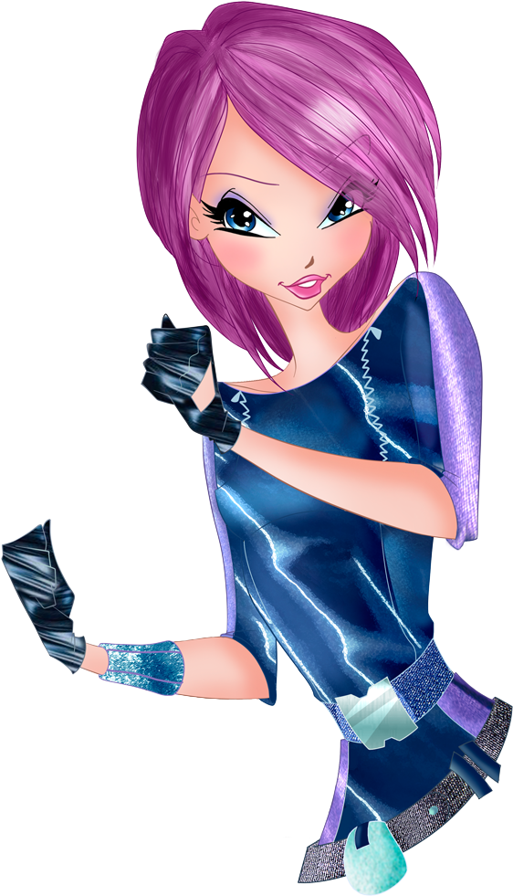 World Of Winx Tecna In Spy Outfit Png Picture - Tecna World Of Winx (1000x1000), Png Download