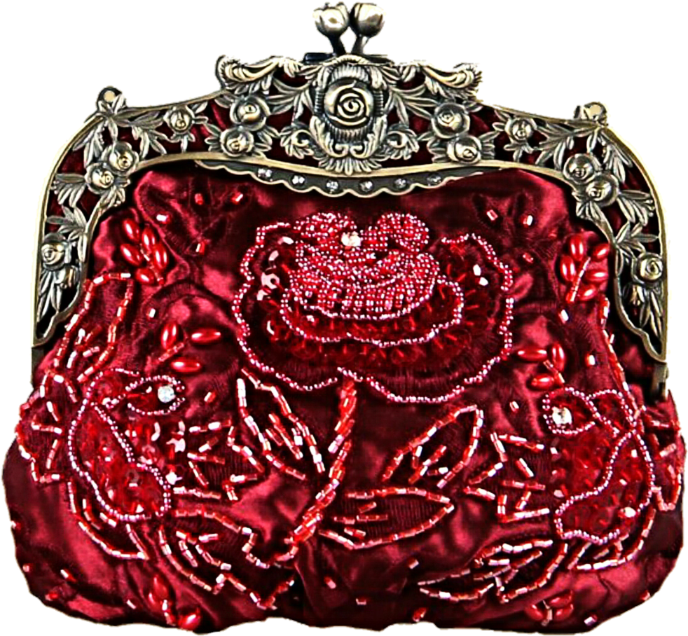 Purse Clipart Vintage Purse - Handbag (1024x940), Png Download