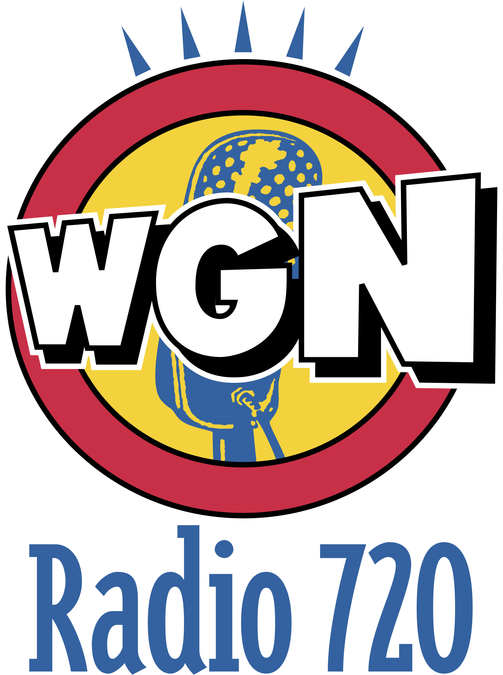 Wgn Radio 720 Logo Png Transparent - Wgn Radio Logo (2400x2400), Png Download