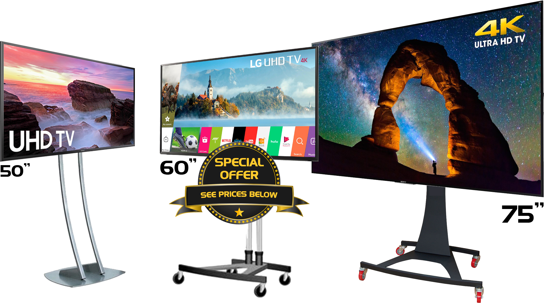 Led Plasma 4k Tv Screen Hire - Sony 65" 4k Uhd Led Smart Tv (xbr65x900c) (1835x1022), Png Download