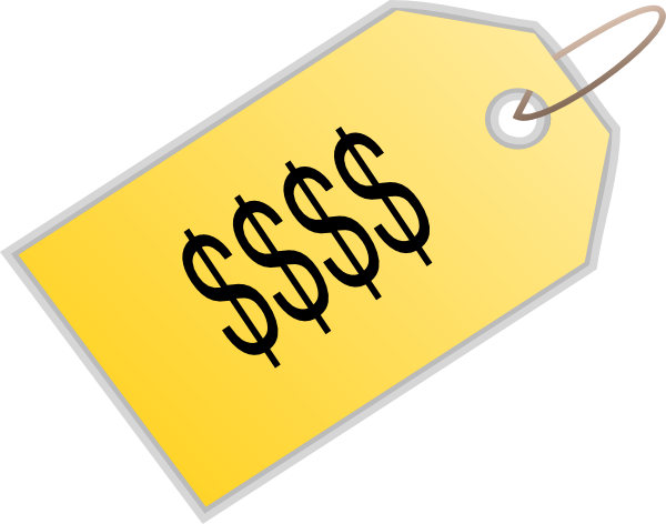 Price Tag - Pricing Clip Art (600x472), Png Download