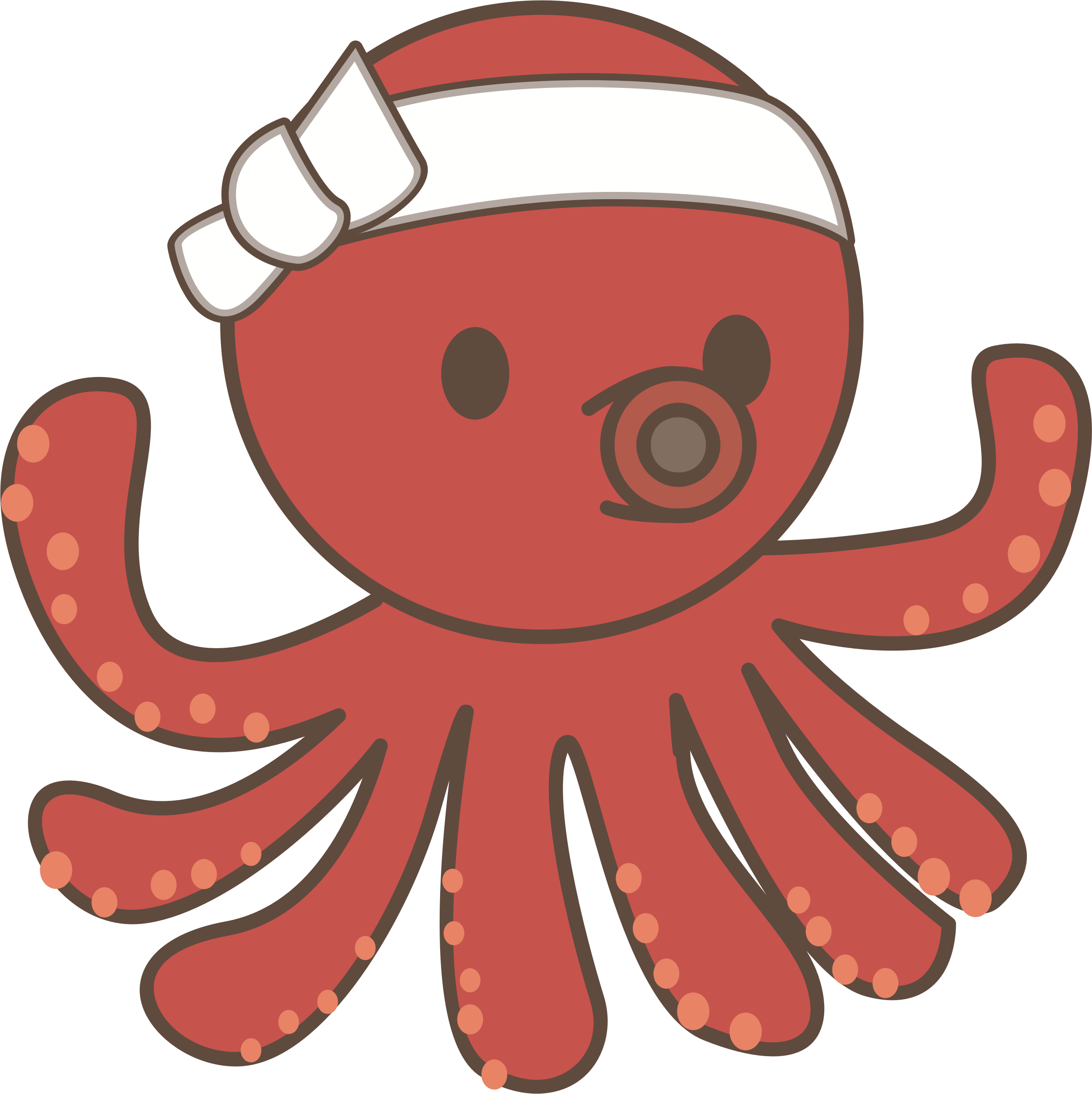 Octopus Png (2397x2400), Png Download
