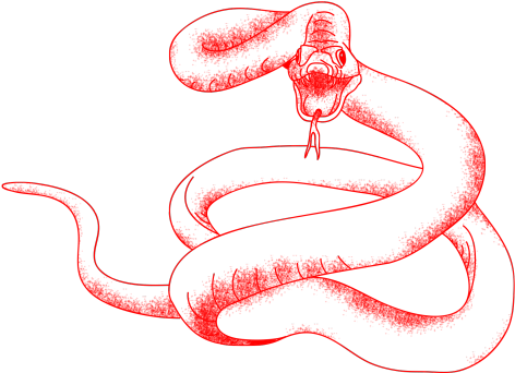 Snakes (500x367), Png Download