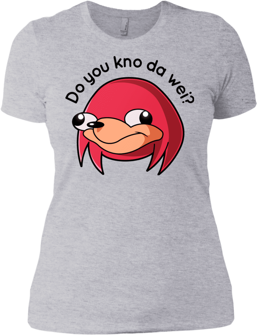 Ugandan Knuckles Women's Premium T-shirt - T Shirt House Tony Stark (1155x1155), Png Download