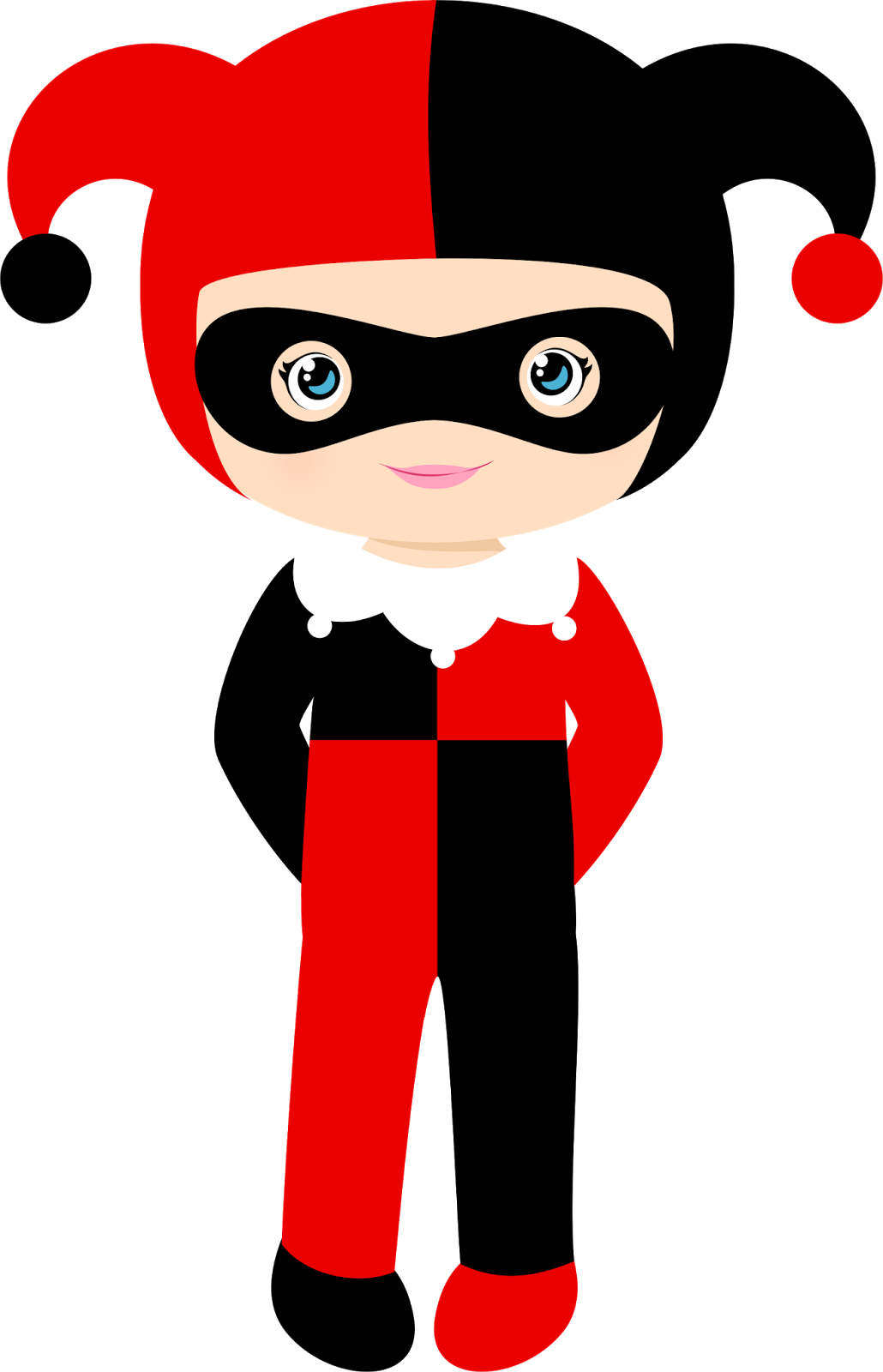 Iri P Ak Etfd Png Batman Baby - Harley Quinn Clipart (1030x1600), Png Download