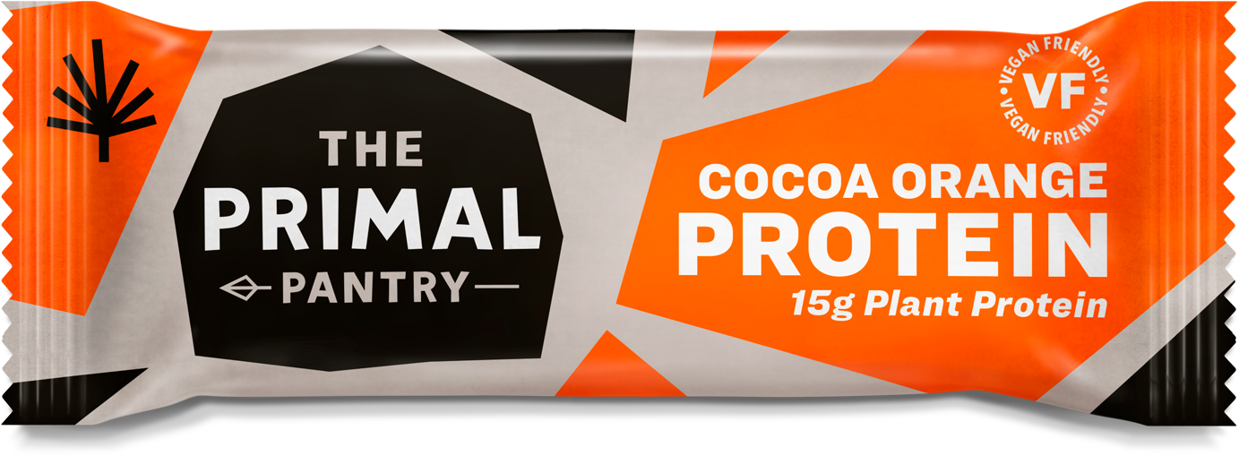 Double Espresso Protein - Primal Pantry Hazelnut & Cocoa Multipack 4x30g (1400x521), Png Download