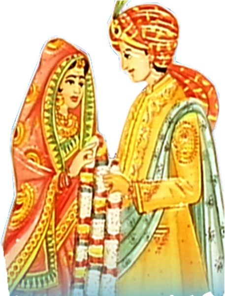 Wedding Clipart Png Free Download Svg Royalty Free - Hindu Wedding Logo Png (650x600), Png Download