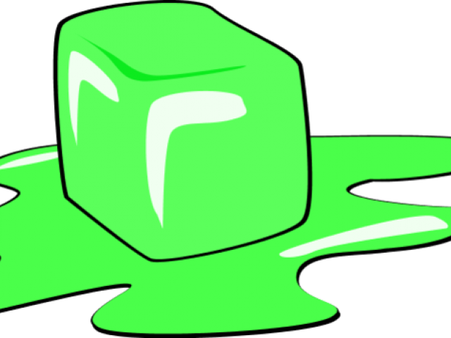 Ice Cube Clipart Coloring Page - Ice Cube Melting (640x480), Png Download
