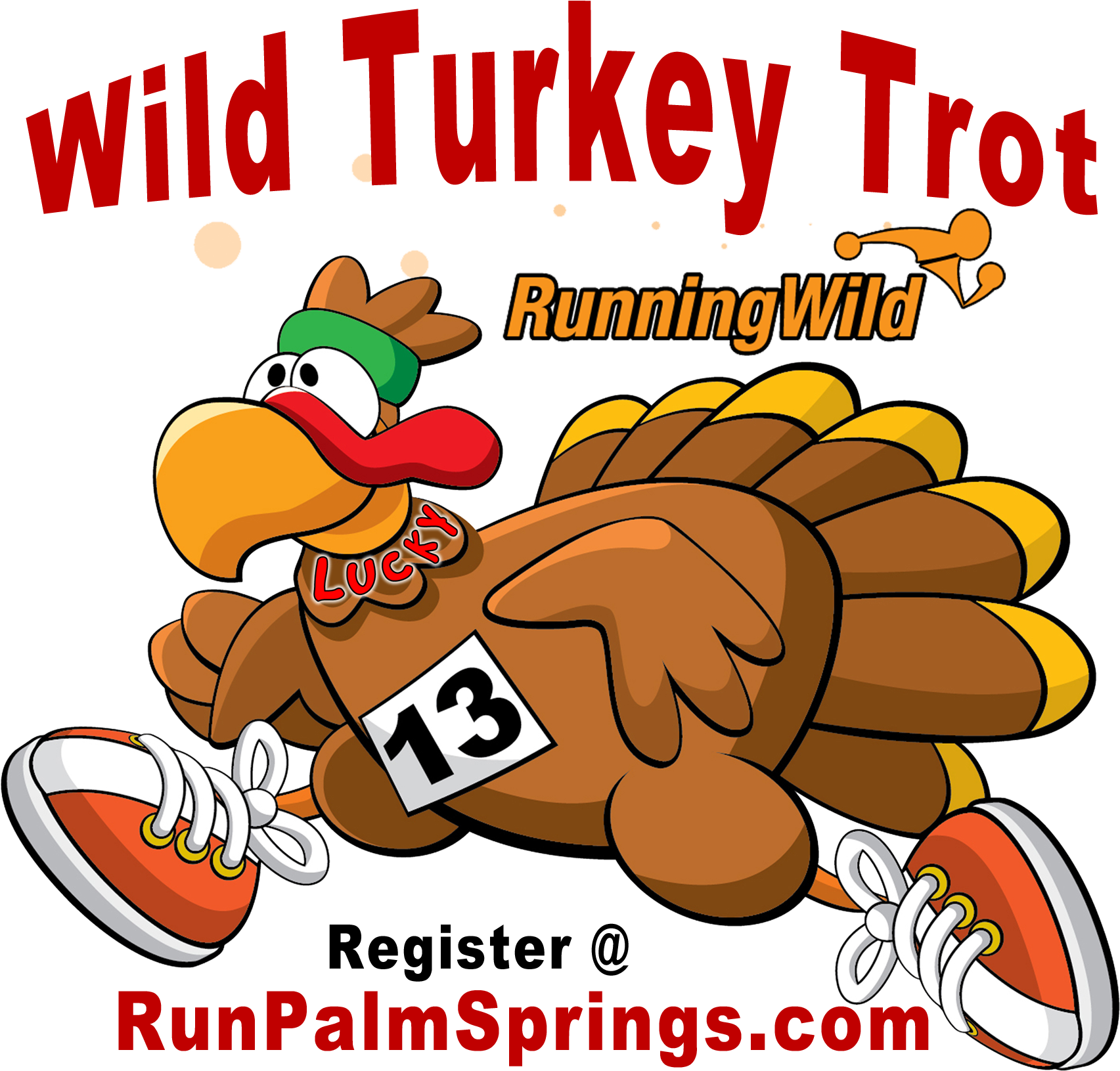 2017 Running Wild's Wild Turkey Trot 5k Png Royalty - Running Wild's Wild Turkey Trot 5k (1800x1800), Png Download