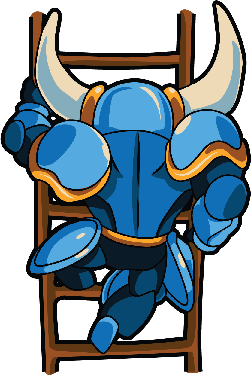 Ladder - Shovel Knight (996x1361), Png Download