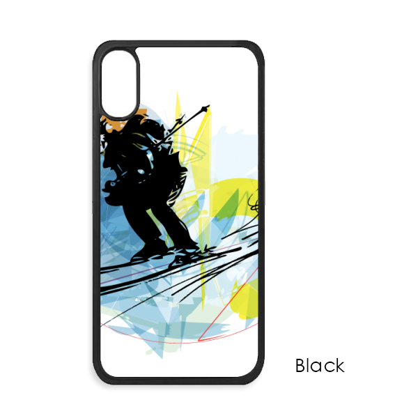 Sport Athletes Skiing Sports Watercolor Sketch For - Mobile Phone Case (600x600), Png Download