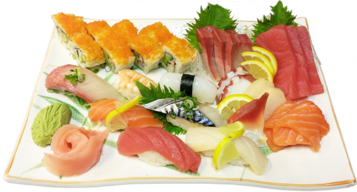 Welcome To Sushi Avenue Decatur - Sushi Sashimi Png (1157x623), Png Download
