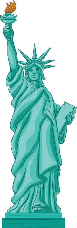 Statue Of Liberty Png Pngimg - Statue Of Liberty Clipart Png (259x768), Png Download