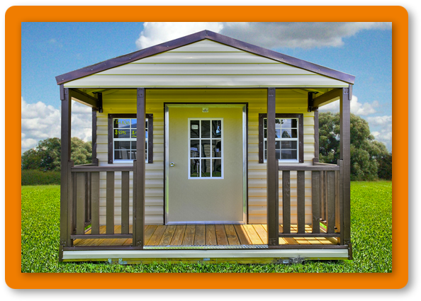 Portable-buildings - Building (607x440), Png Download