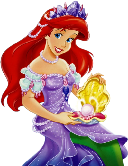 Disney Little Mermaid Art Download - Disney Princess Border Png (600x600), Png Download