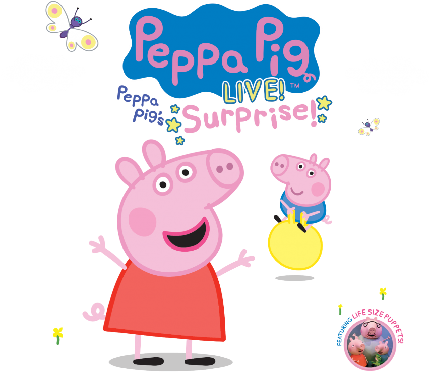 Peppa Pig's Surprise Tour Fall - Peppa Pig (890x890), Png Download