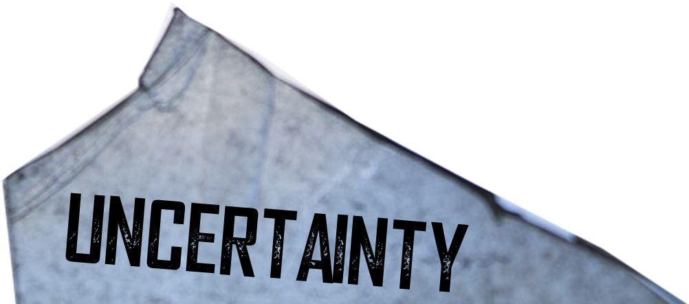 56 Pm 358229 Uncertainty2 10/24/2017 - Sign (1920x1080), Png Download