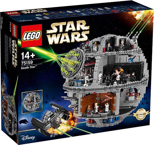 Wars 75159 Death Star, , Large - 75159 Lego Star Wars (523x492), Png Download