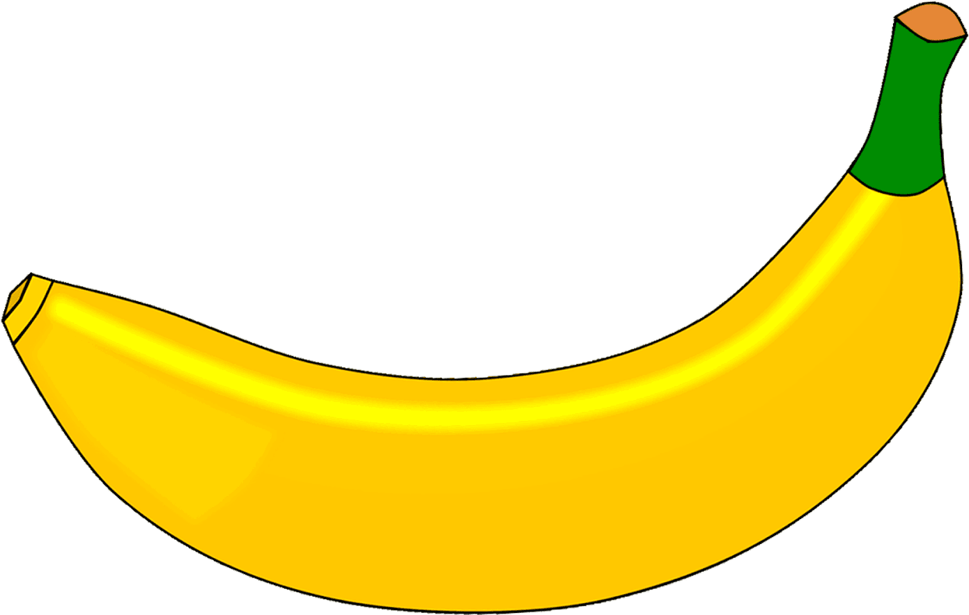 Free Name - Fruits Clip Art Banana (1600x900), Png Download