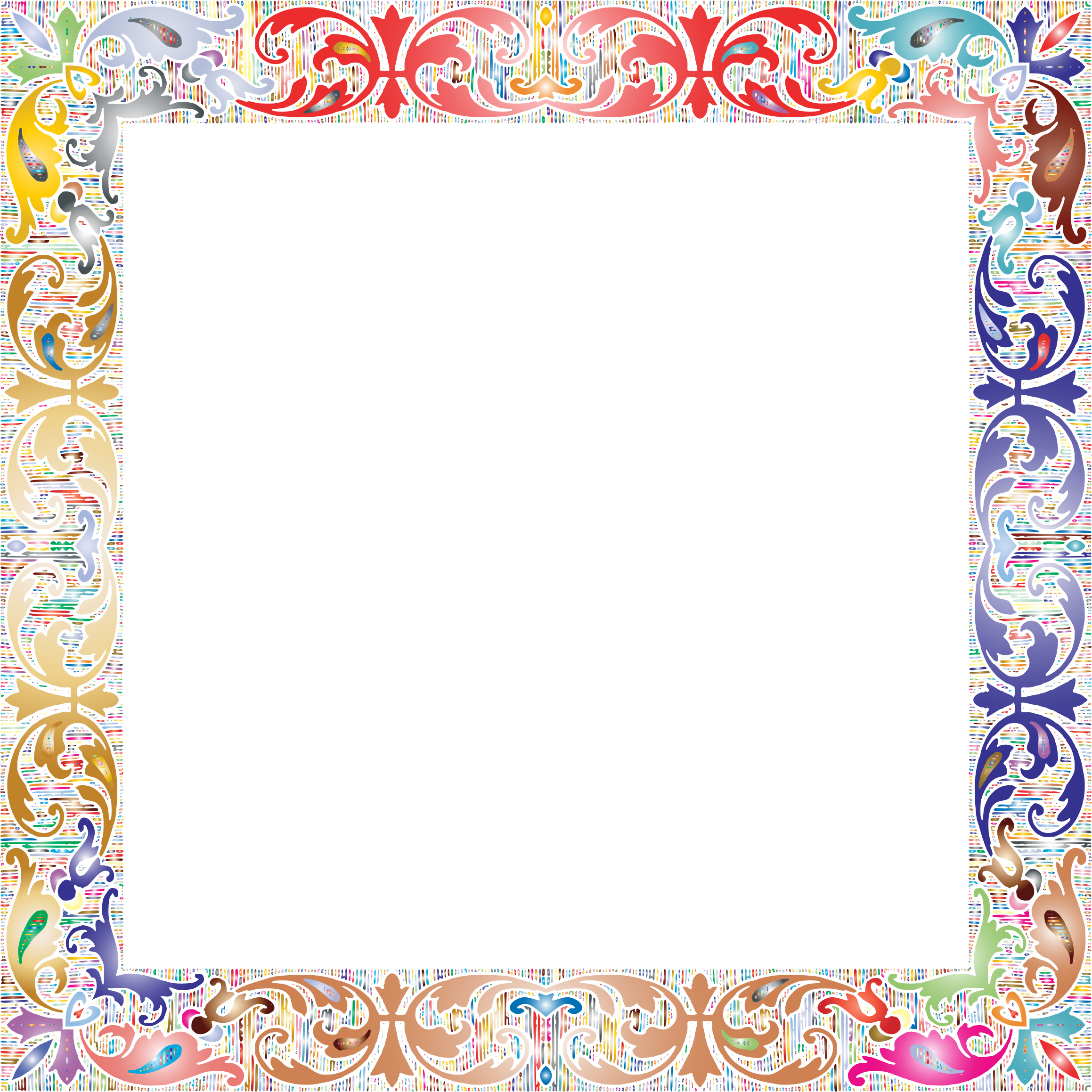 This Free Icons Png Design Of Fancy Vintage Square (2318x2318), Png Download