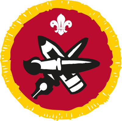 Artist Activity Badge - Cub Activity Badges Uk (400x397), Png Download