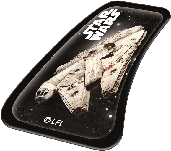 Millennium Falcon - Sandwichera Deco De Star Wars 'classic' (0/24) (640x640), Png Download