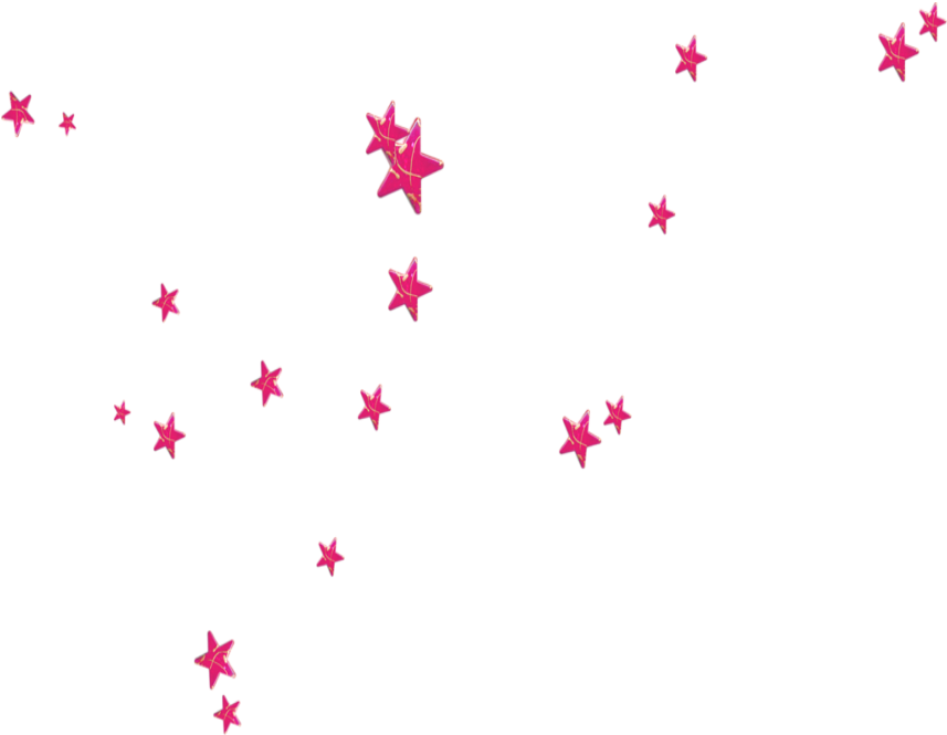 Pink Stars Png - Россыпь Звезд Png (1024x1024), Png Download
