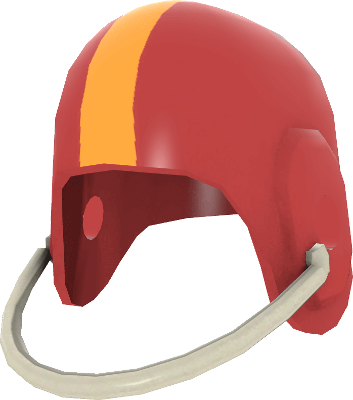 Football Helmet Red Tf2 - Tf2 Football Helmet (698x791), Png Download