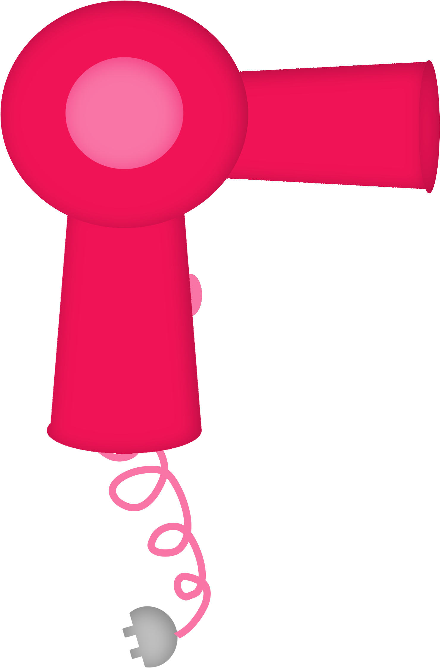 Photo By @rosimeri - Pink Blow Dryer Clip Art (2600x2600), Png Download