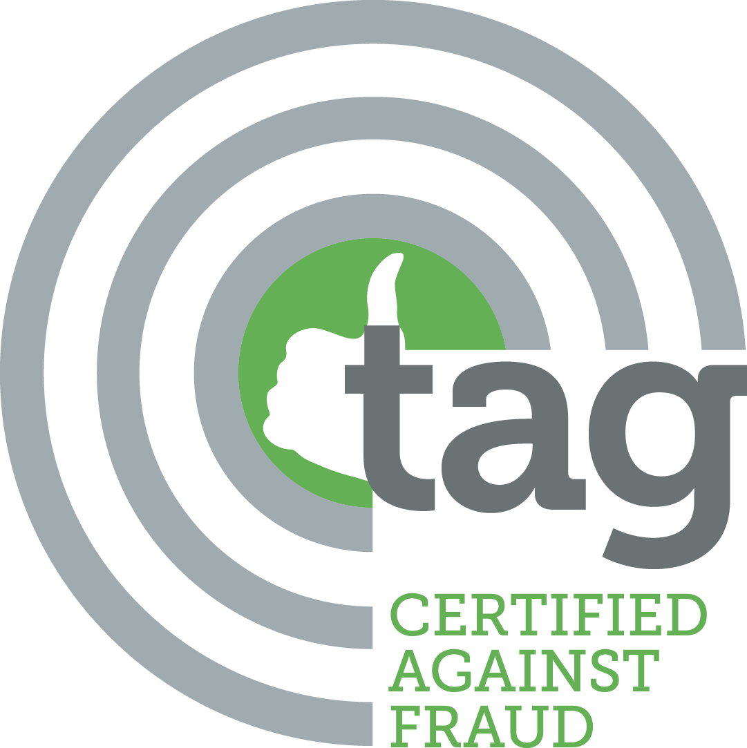 Tag Certification - Tag Certified Against Fraud (1081x1083), Png Download