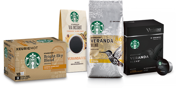 Blonde Roasts - Starbucks Refreshers Sparkling Green Coffee With Coconut (720x385), Png Download