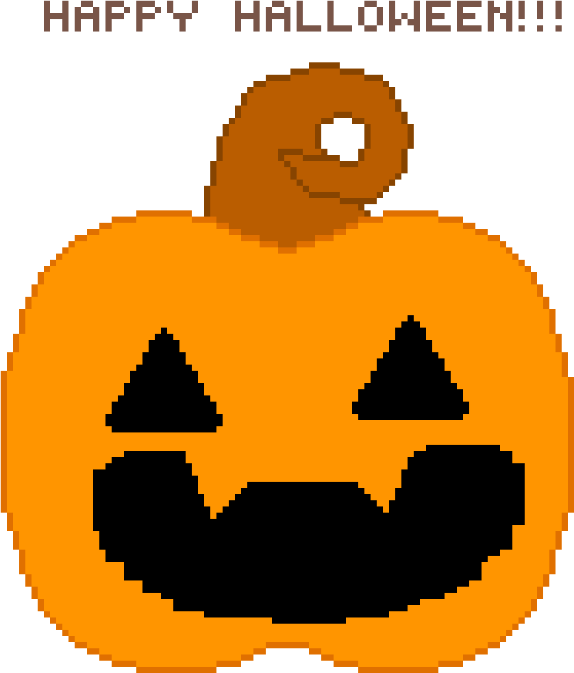Happy Halloween - Jack-o'-lantern (1125x1125), Png Download