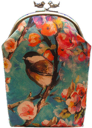 Floral Evening Party Dress Bags - Coin Purse (500x500), Png Download