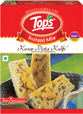 Tops Kesar Pista Kulfi (404x404), Png Download