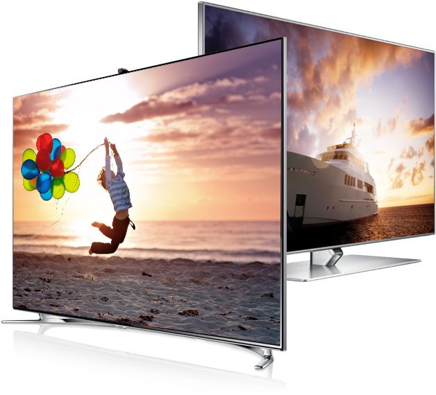 Samsung Smart Tv - Cellular Line - Ultra Glass - Screen Protector - Transparent (652x589), Png Download