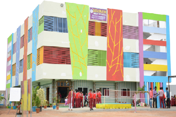 Why Saraswathi - Commercial Building (600x400), Png Download