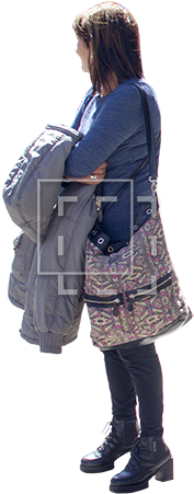 Cutout People - Girl (450x450), Png Download