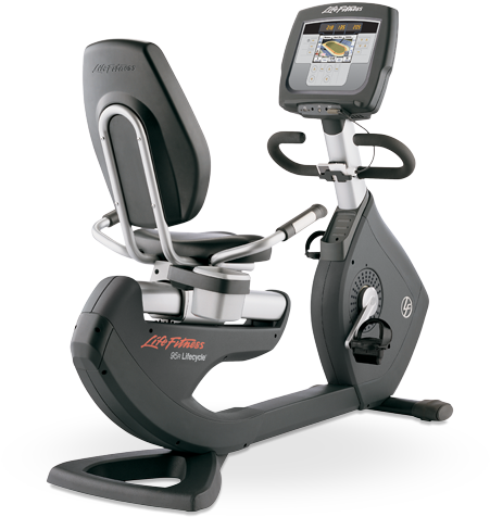 Life Fitness 95r Inspire Lifecycle Recumbent Bike - Life Fitness 95r (500x500), Png Download