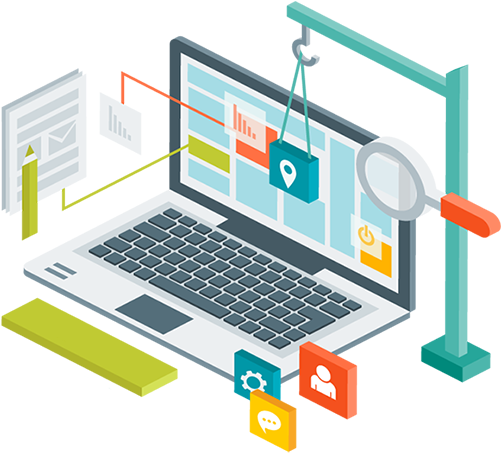 Illustration Web Designer Png (500x461), Png Download