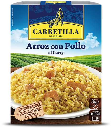 Chicken Curry - Carretilla Ensalada Ligera Tarrina 200 Gr (466x540), Png Download