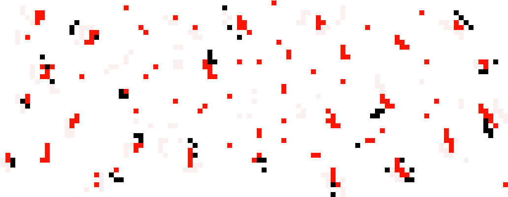 Blood Rain - Pixel Art (1050x410), Png Download