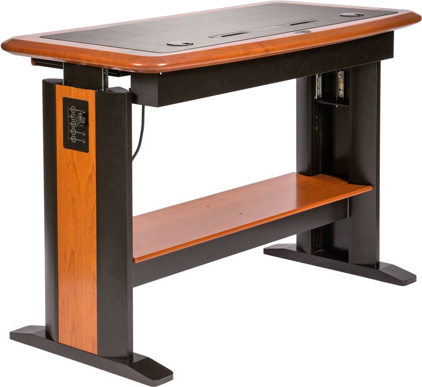 Computer Desk Png Hd Transparent Computer Desk Hdpng - Adjustable Computer Desks (850x786), Png Download