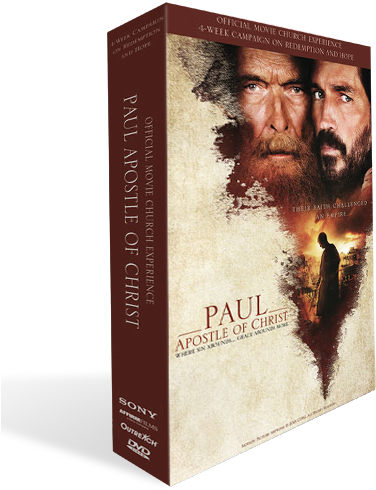 Church Kit - $49 - - Dvd Paul Apostle Of Christ Poster (417x503), Png Download