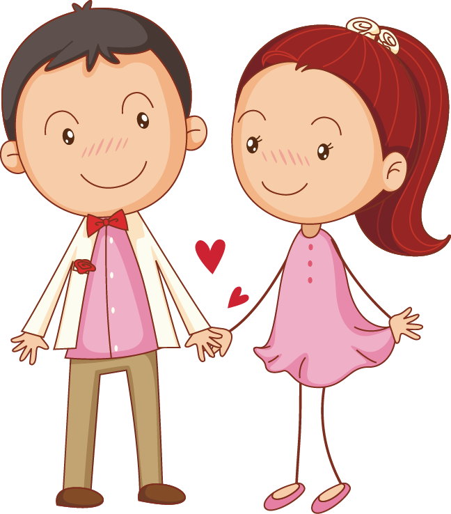 Cute Couple Png - Mi Esposa La Mas Bella (648x738), Png Download