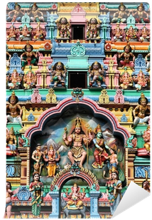 Famous Sri Veeramakaliamman Temple Wall Mural • Pixers® - Hindu Art (400x400), Png Download